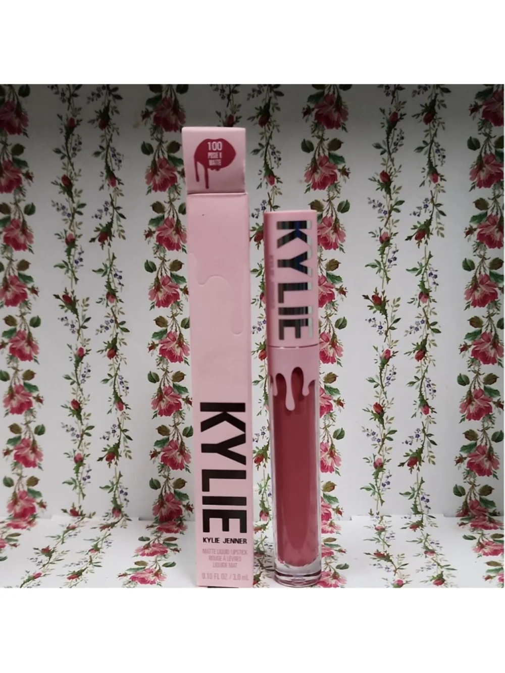 Kylie Lipstick 100 Pink & Matte #lipgloss #kylie